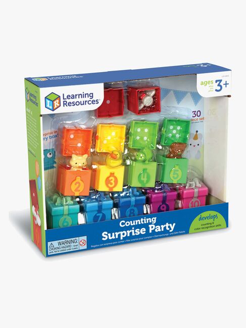 Learning Resources  Pædagogisk Legesæt Tælle Surprise Party