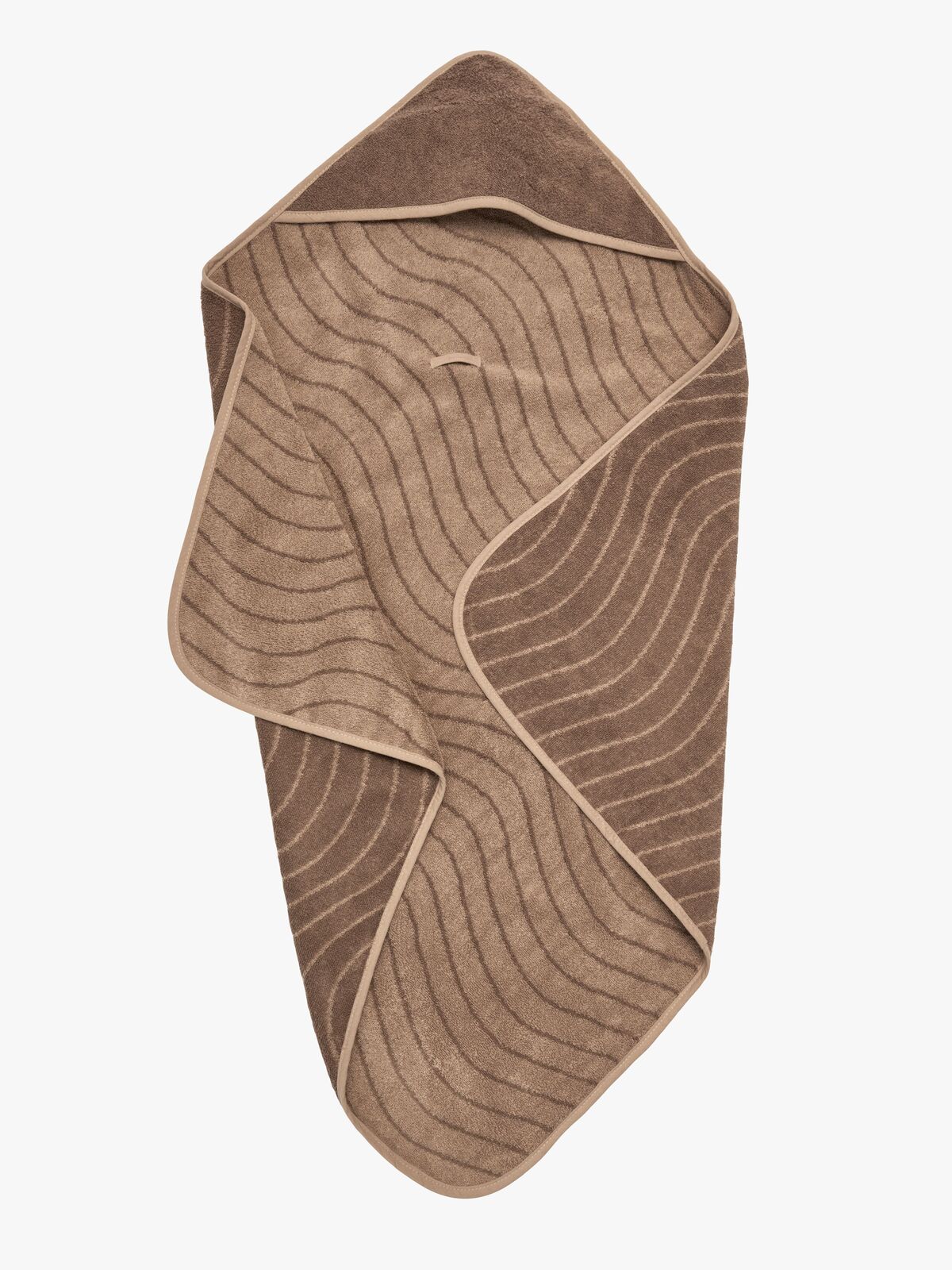 Leander Håndklæde med Hætte, Woodland Clay