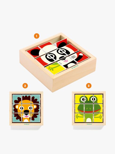 Djeco Puttekasse Tournanimo 3-i-1