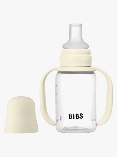 BIBS Sutteflaske med Tud Silicone 150 ml, Ivory