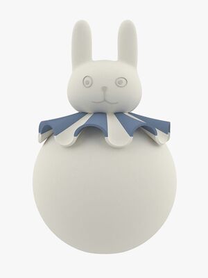 OYOY Rabbit Nattlampa, Offwhite/Blue
