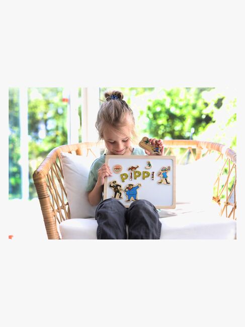Pippi Langstrømpe Magnetbogstaver og Figurer