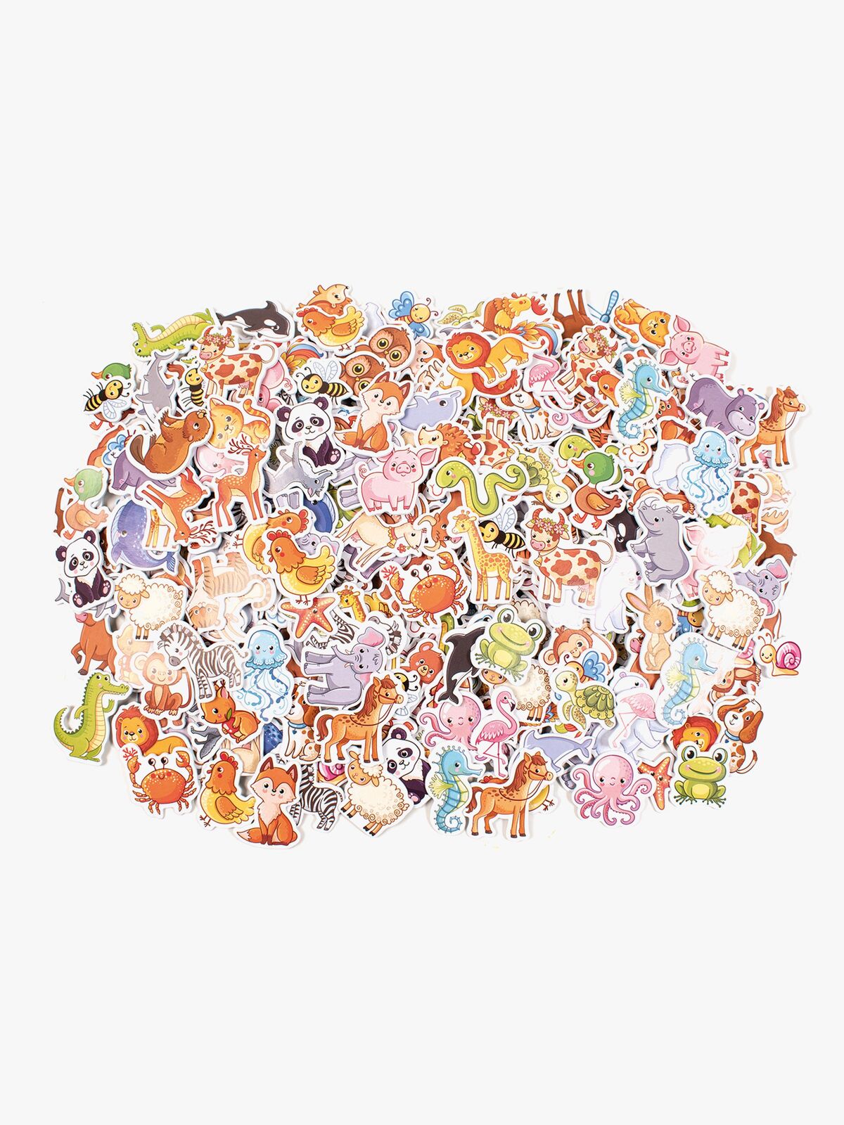 Playbox Klistermærker Dyremotiv 500 Stk.