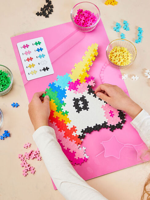 Plus-Plus Unicorn Børnepuslespil