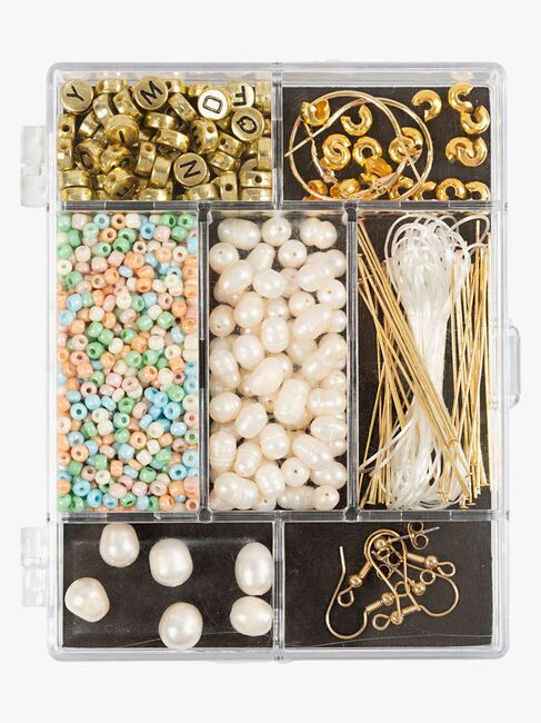 Creotime Kreasæt DIY Mix Smykker Ferskvandsperler
