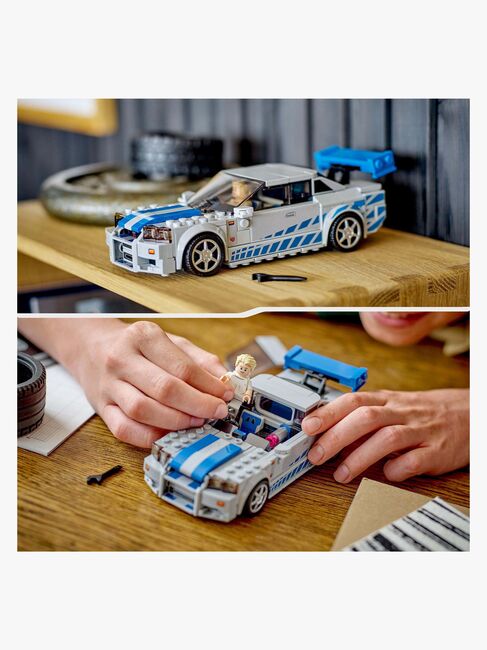 LEGO Speed Champions 76917 2 Fast 2 Furious Nissan Skyline GT-R R34