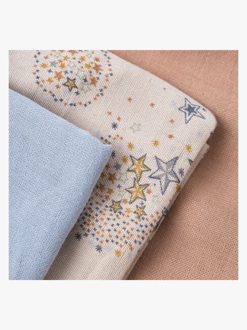 That's Mine Bora Tæppe/ Stofble i Musselin 3-pak, Million Stars