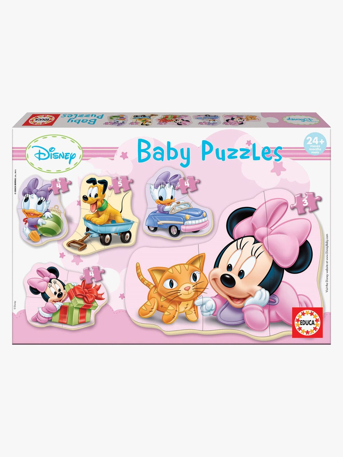 Educa Disney Minnie Mouse Puslespil 5-i-1