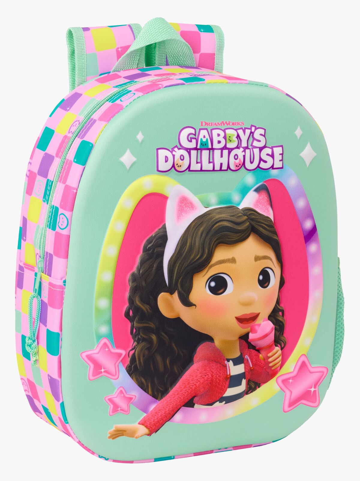 Gabby's Dollhouse 3D Rygsæk 8.5L, Lysegrøn