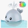 CarloBaby Badelegetøj Vandsprøjtende Hval m. Lys, Grå