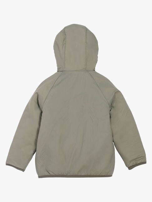 Viking Play  Vendbar Fleecetrøje, Olive