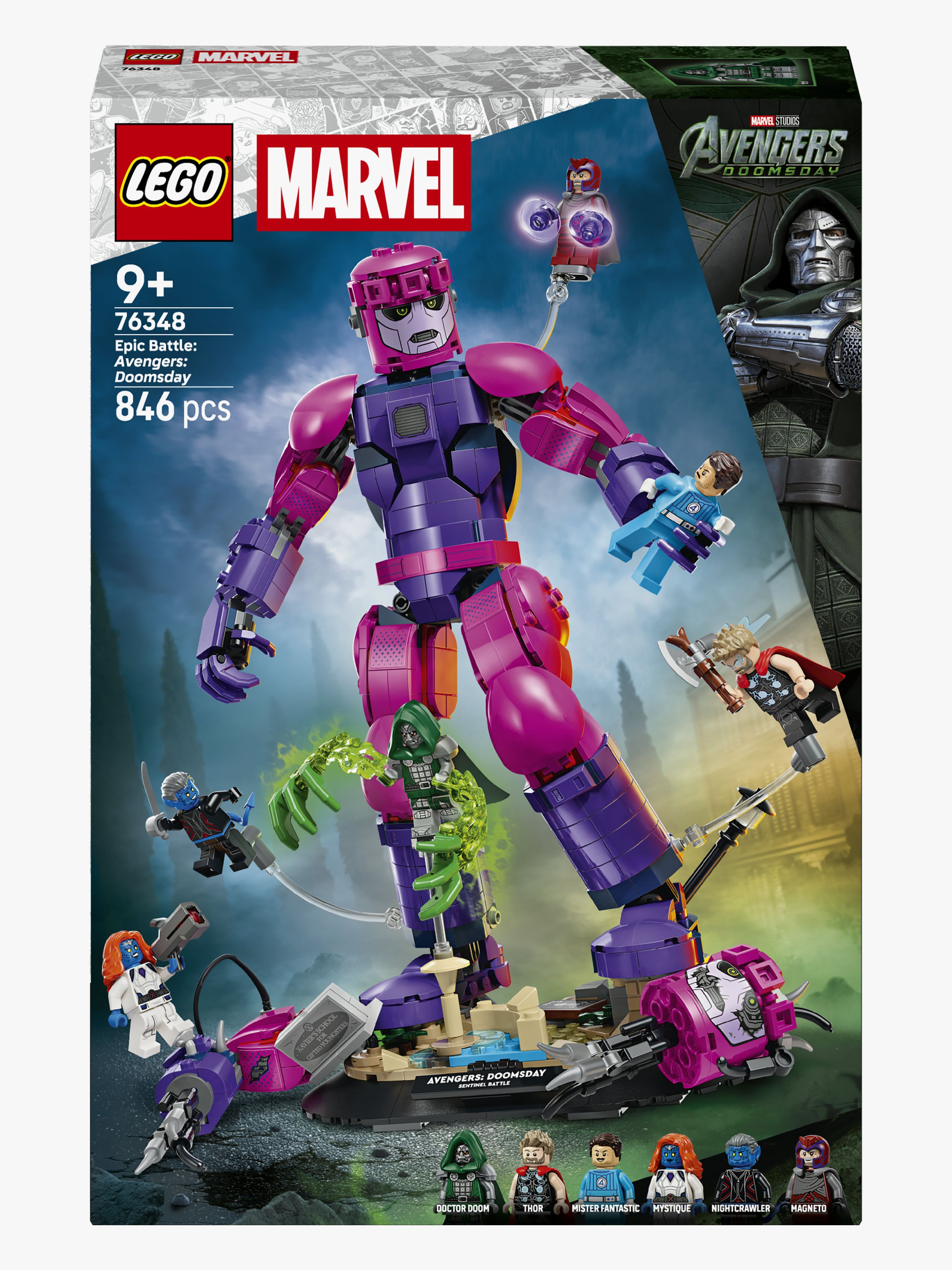 LEGO Super Heroes 76348 Episk kamp: Avengers: Doomsday