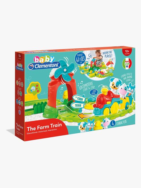 Clementoni Baby Interaktiv Tog med Bondegårdsdyr