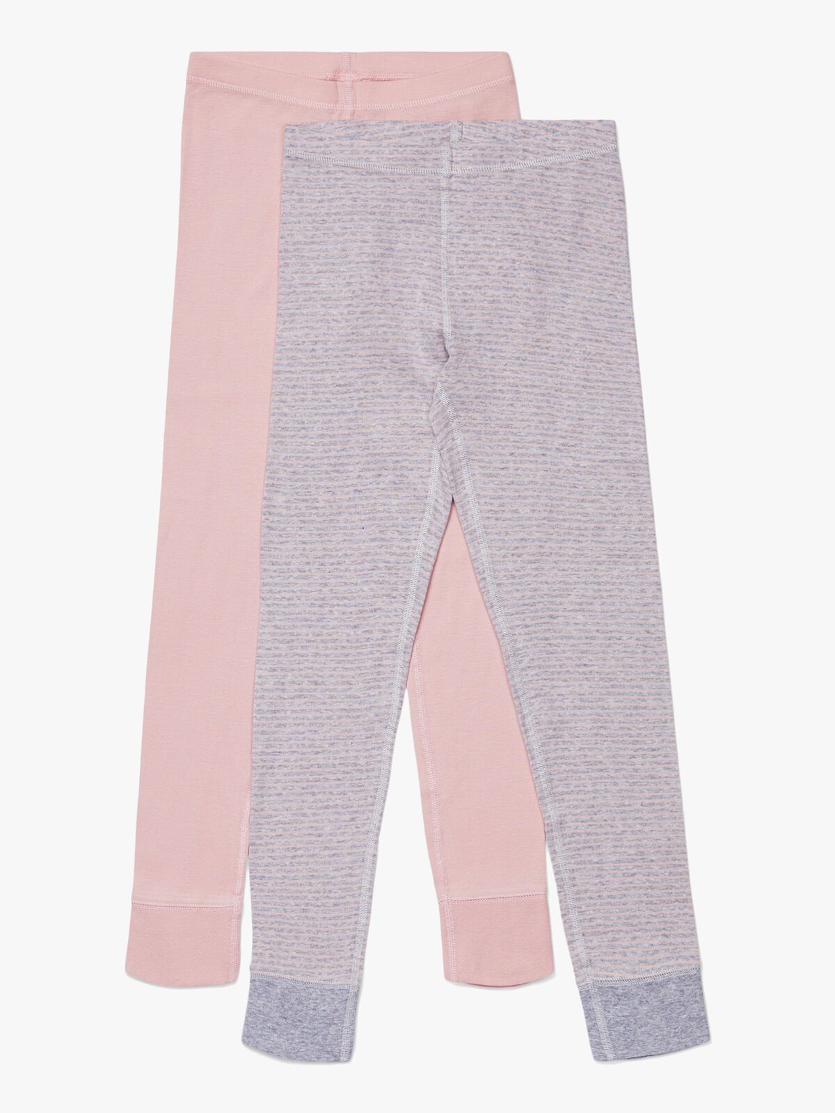 Luca & Lola Toto Lange Underbukser 2-pak, Pink/Stripes