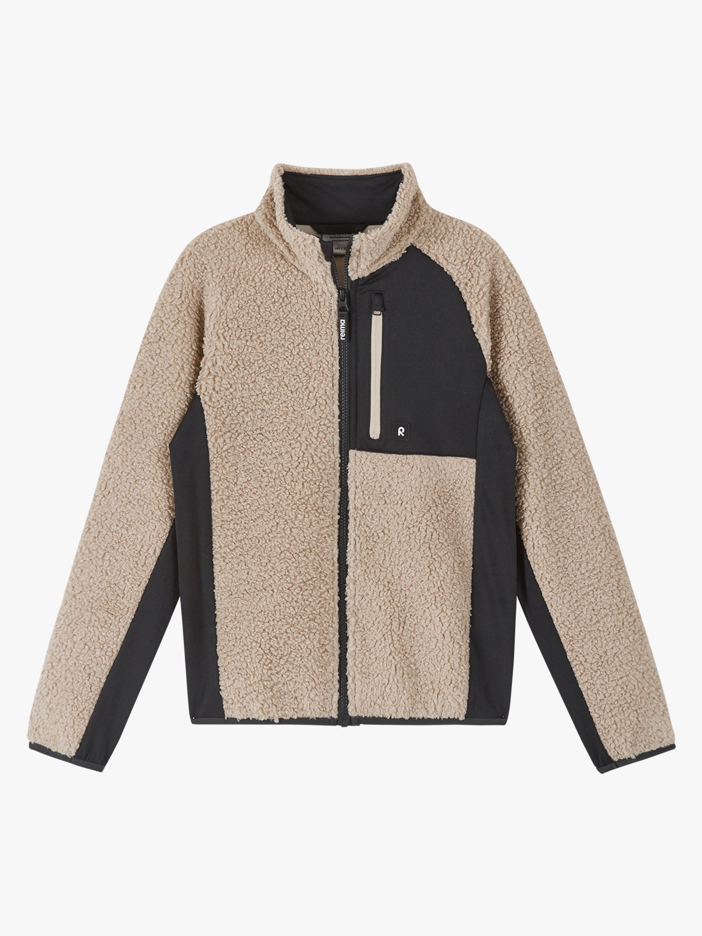 Reima Puhku Fleecetrøje, Earthy Beige, 152