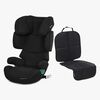 Cybex Solution X i-Fix Autostol inkl. Beemoo Sædebeskytter Lux, Pure Black