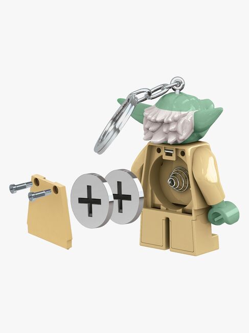 LEGO Yoda Nøglering med LED-lys