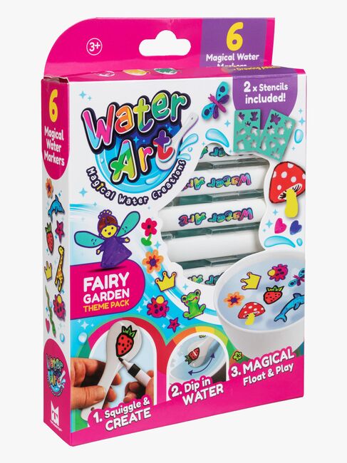 Water Art Vandbaserede Tusser Feer 6 Stk.