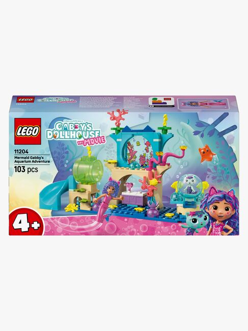 LEGO Gabby's Dollhouse 11204 Havfrue-Gabbys akvarie-eventyr