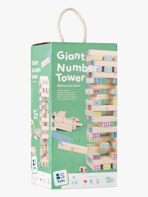 BS Toys Giant Number Tower Spil