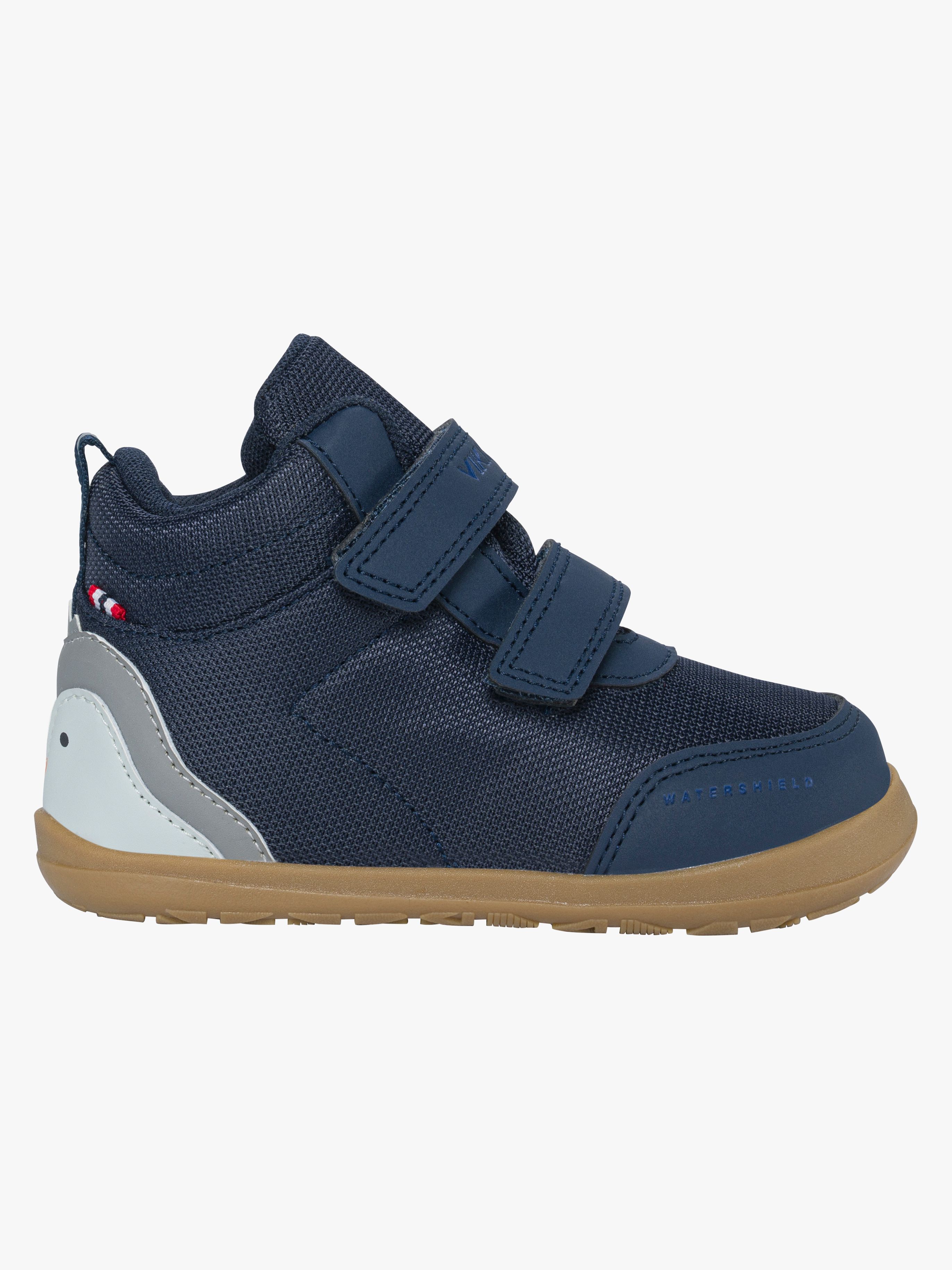 Viking Alv Barefoot Paw 2V Mid  Vandtætte Sneakers, Navy, 25