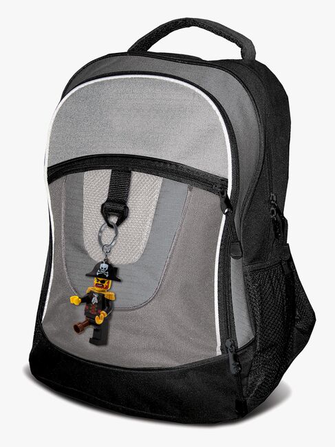 LEGO® Ikonisk Kaptajn Brickbeard Nøglering med LED-lys