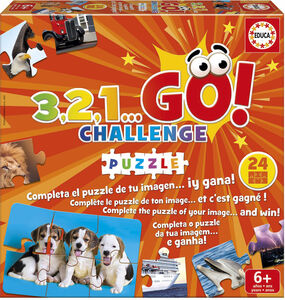 Educa 3,2,1 Go Challenge Puzzle Spil