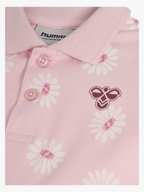 Hummel Polo Mini Regular Flower Kjole, Pale Lilac