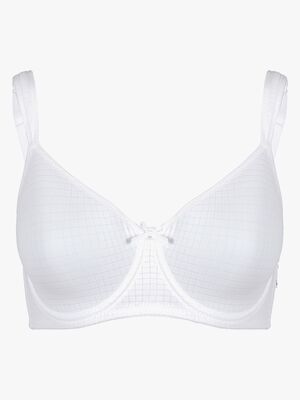 Swegmark Smooth Line Bøjle-BH, Hvid