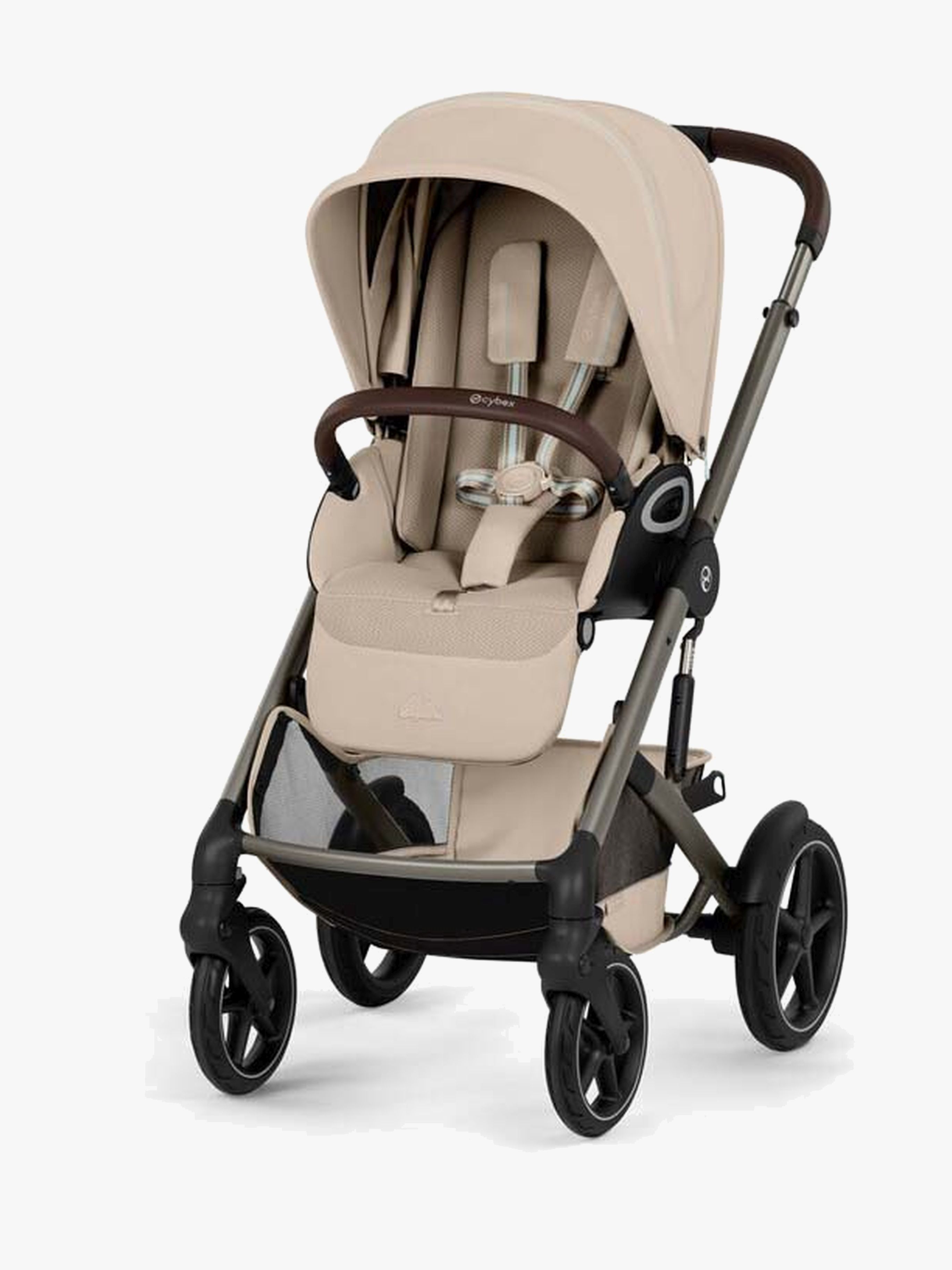 Cybex Talos S Lux Klapvogn, Almond Beige