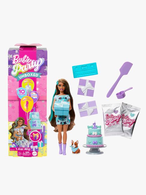 Barbie Party Unboxed Dukke 3