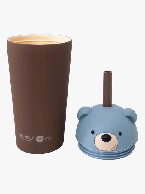 Asobu Bestie Tumbler Drikkedunk Bamse, Brun SBV54-BEAR-4840_2.jpg