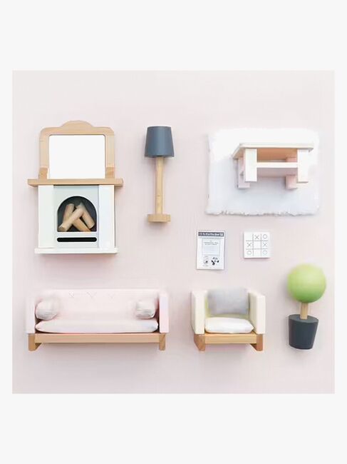 Le Toy Van Stue Dukkehusmøbler 19 Dele