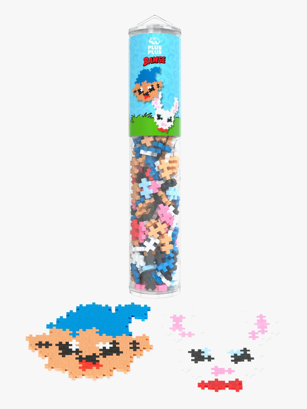 Plus-Plus Bamse & Lille Skutt Byggesæt 240 Dele