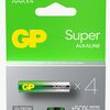 GP Super Alkaline G-TECH AAA/LR03 Batterier 4-Pak
