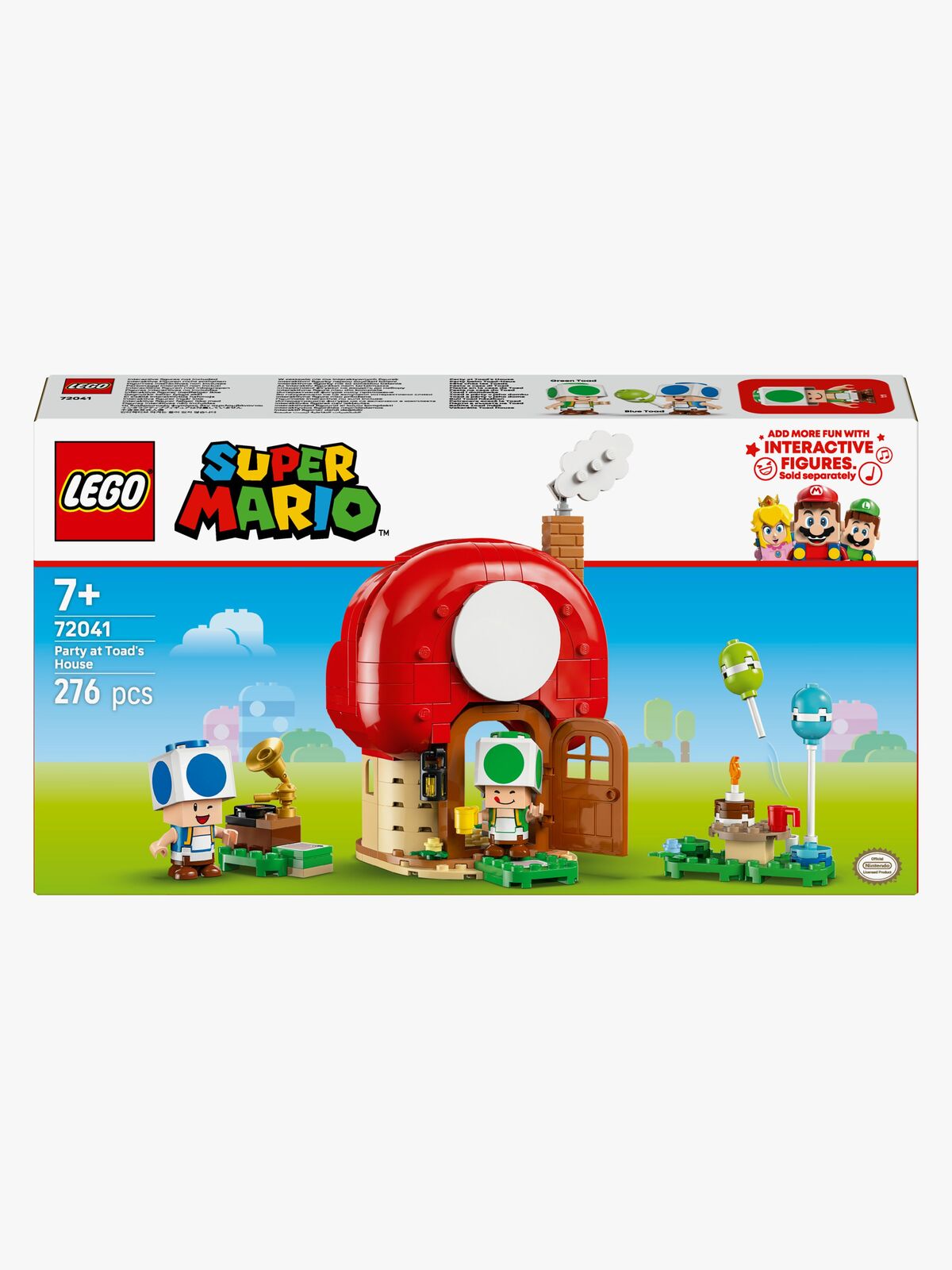LEGO Super Mario 72041 Fest i Toads hus