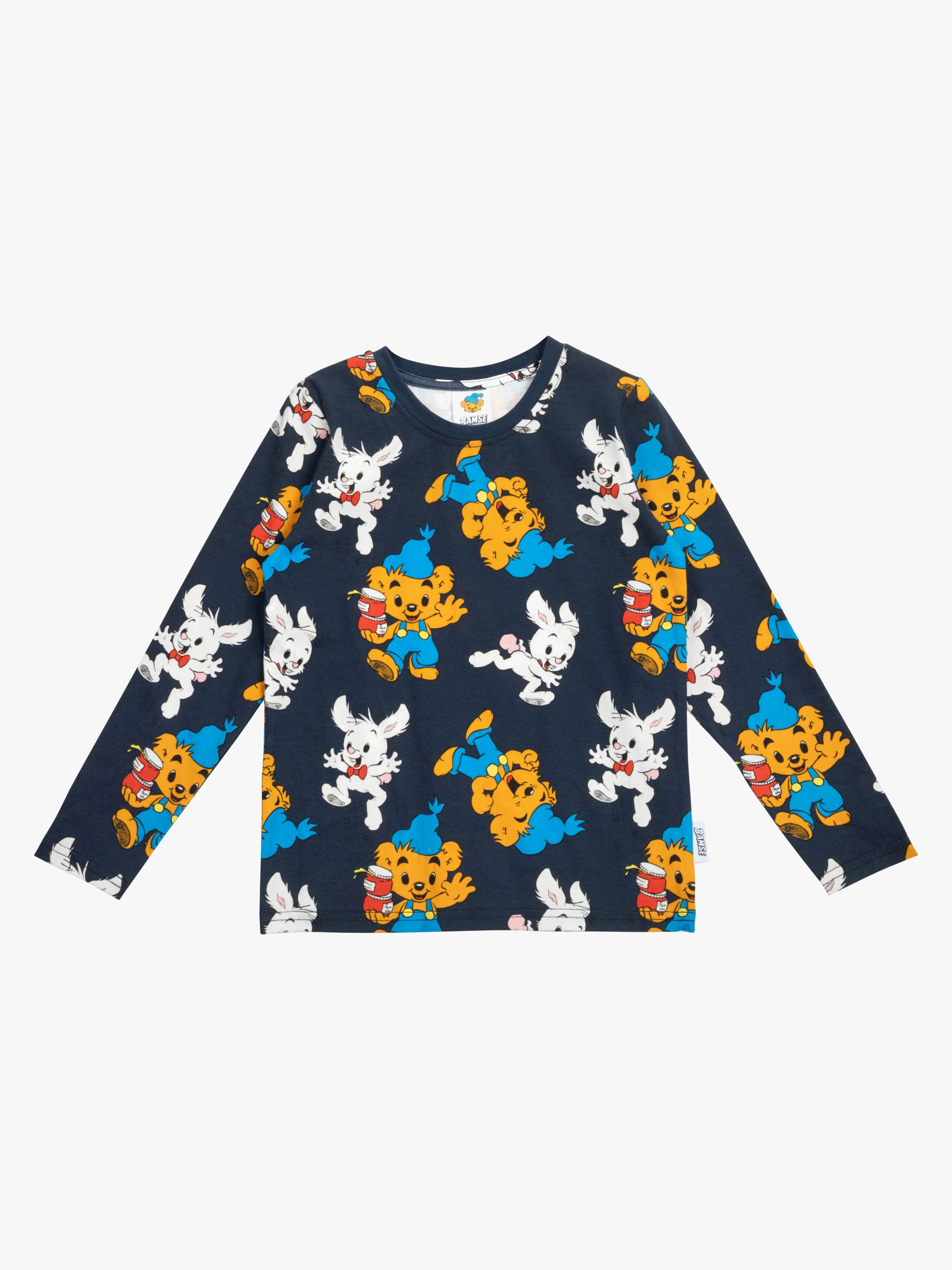 Bamse Verdens Stærkeste Bjørn By Martinex Duo Trøje, Mørkeblå, 98