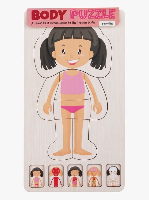 Barbo Toys Kropspuslespil, Pink