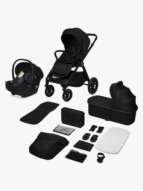 Lionelo Layla 3-in-1 Kombivogn, Black Onyx