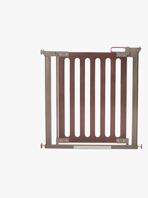 Safe & Care SafeGate Wood Pressure Fit Sikkerhedsgitter, Brun