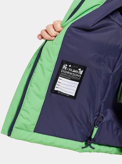 Didriksons Talvi Vinterjakke, Dusty Lime