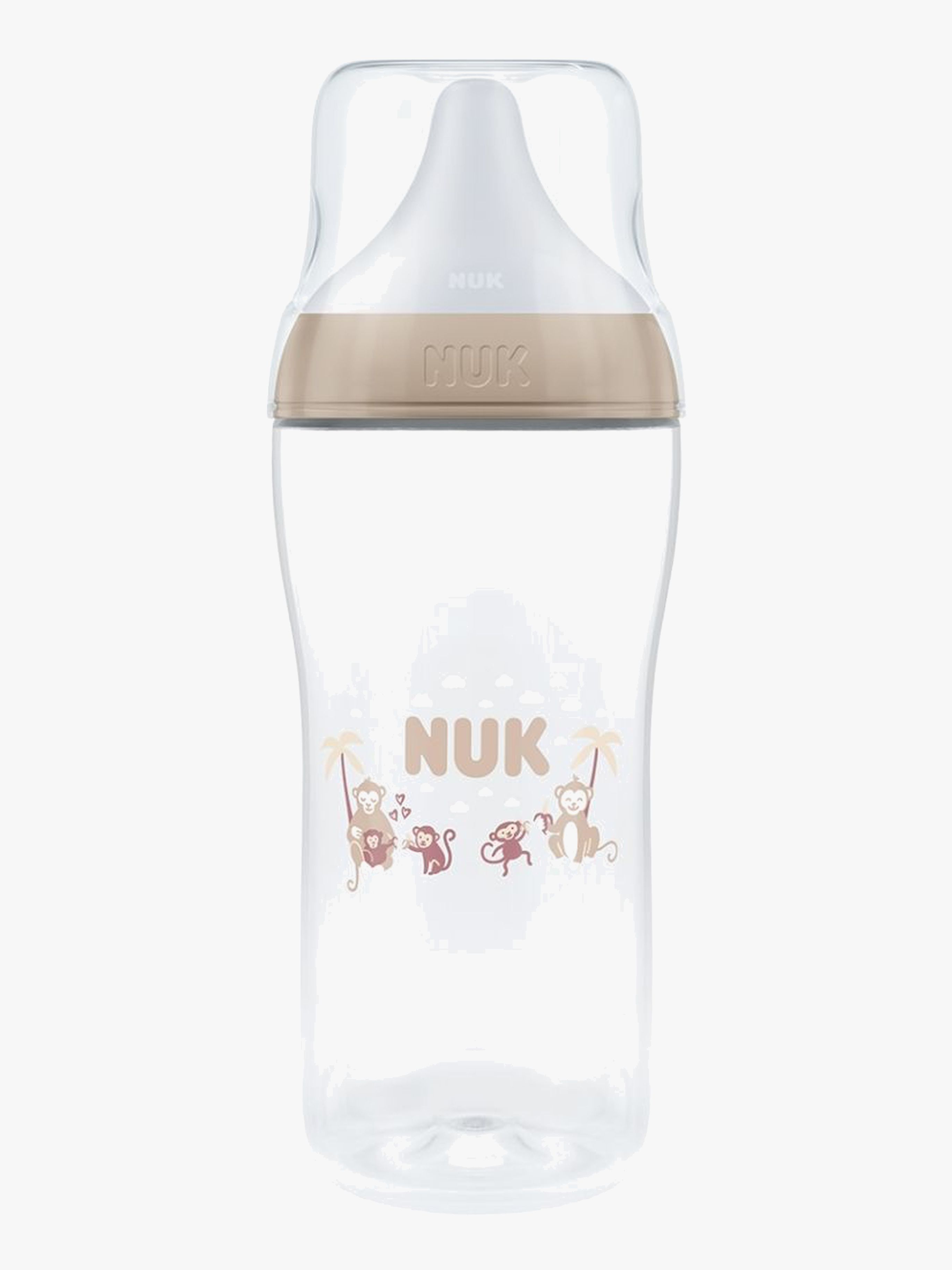 NUK Perfect Match Sutteflaske 360 ml, Monkey