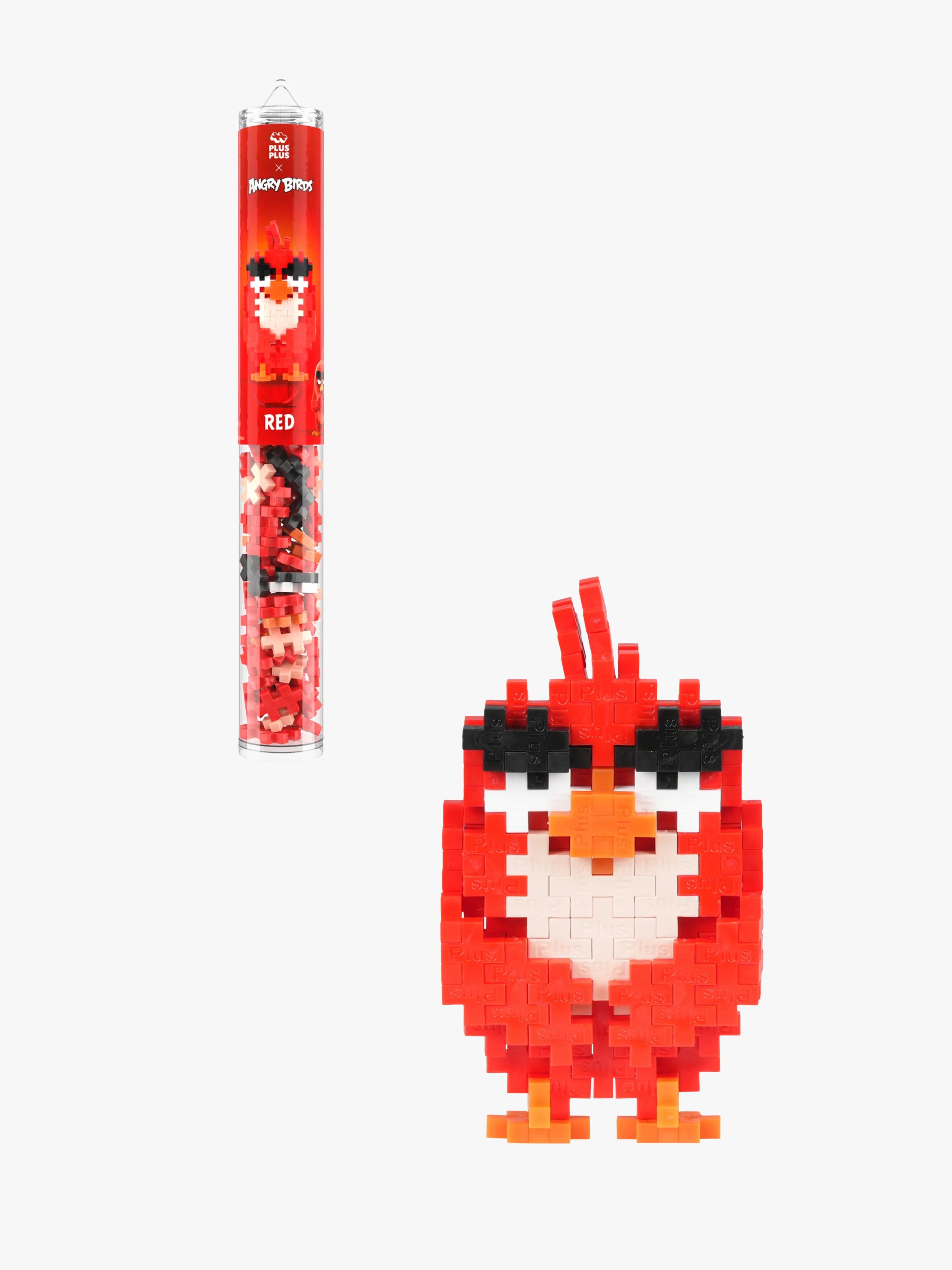 Plus Plus Angry Birds Movie Sæt med Byggeklodser Red 110 Dele