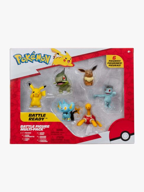 Pokémon Battle Figure Figursæt 6-pak