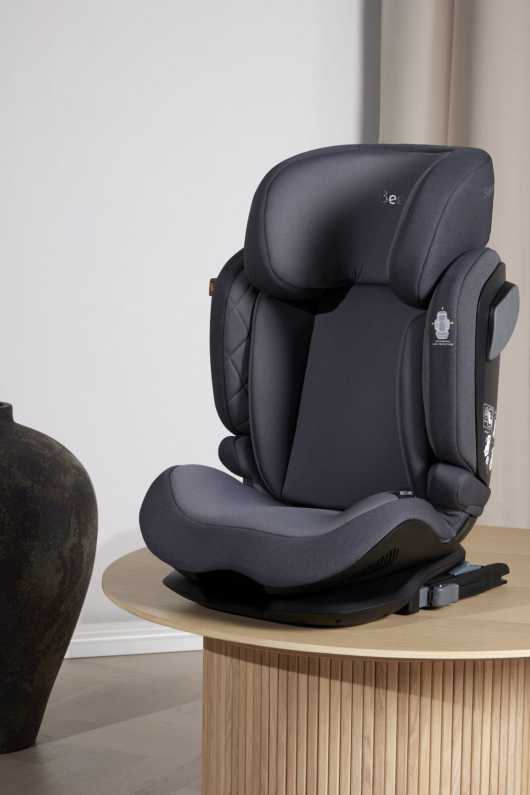 Beemoo Recline i-Size Autostol, Mineral Grey