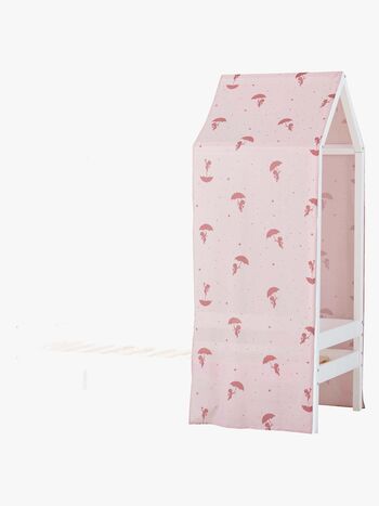 Hoppekids Ole Lukoie Sengegardin 70x160, Rød