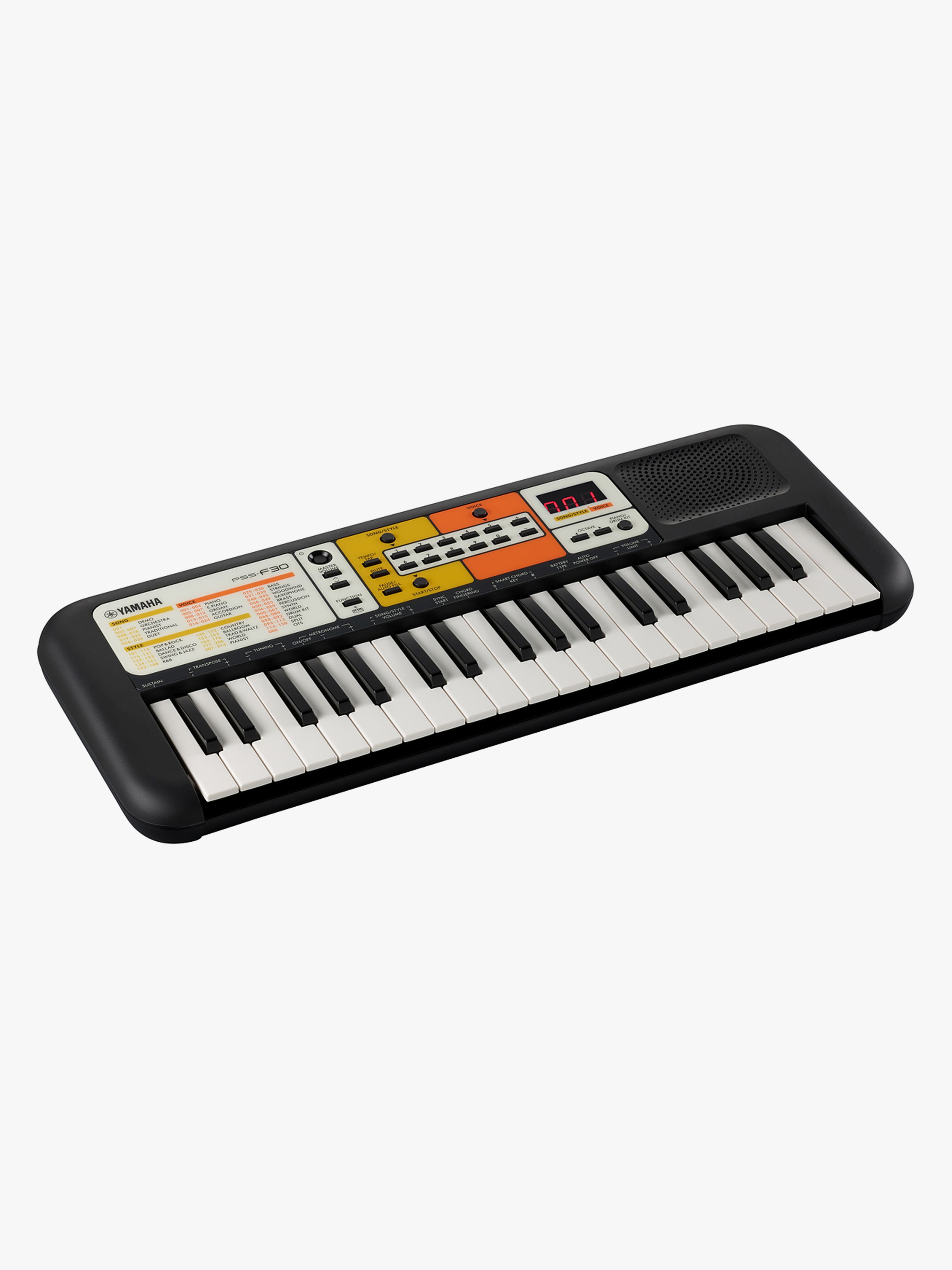 Yamaha PSS-F30 Keyboard, Sort