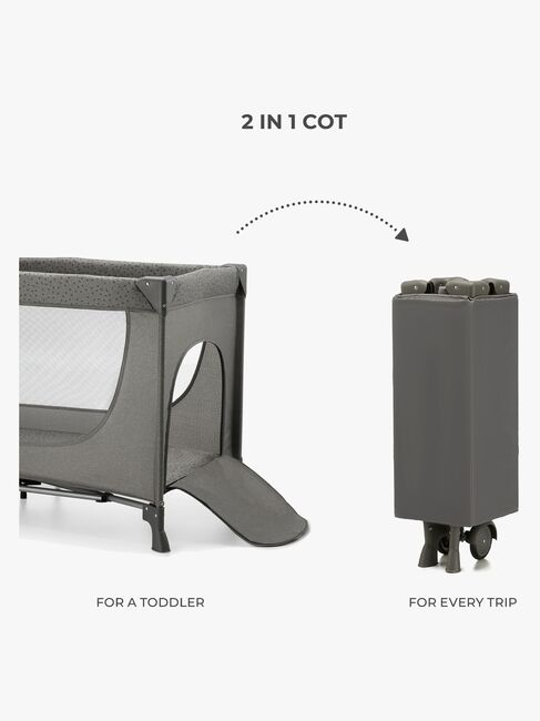 Kinderkraft JOY 2 Weekendseng, Dark Grey