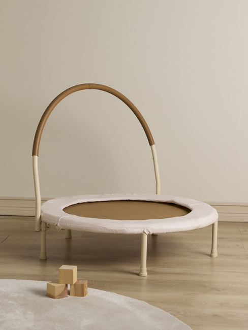 Minitude Indendørs Trampolin, Beige PP-11530-BEIGE-2781_5.jpg