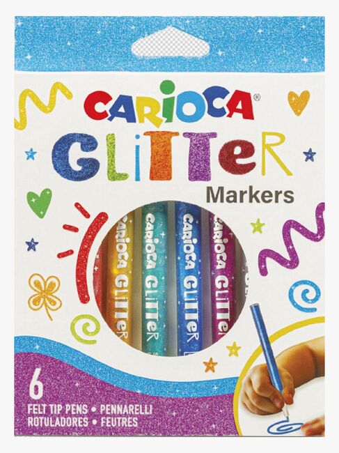Carioca Plus Glittertusser 8-pak